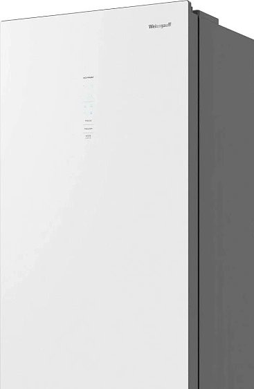 Холодильник WEISSGAUFF WRK 2000 Total NoFrost Inverter White Glass Холодильник WEISSGAUFF WRK 2000 Total NoFrost Inverter White Glass
