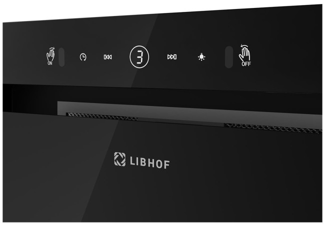 Вытяжка Libhof LB-0652 black Вытяжка Libhof LB-0652 black