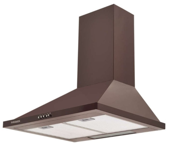 Каминная вытяжка PYRAMIDA KH 60 BR