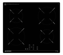 Встраиваемая индукционная варочная панель Meferi MIH604BK Light Встраиваемая индукционная варочная панель Meferi MIH604BK Light