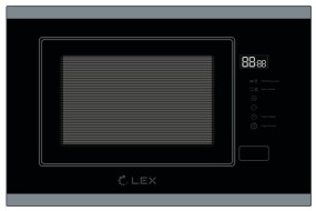 Микроволновая печь встраиваемая LEX BIMO 20.01 IX Микроволновая печь встраиваемая LEX BIMO 20.01 IX