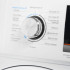Комплект стиральная и сушильная машина Maunfeld MFWM148WH + MFDM168WH + WM-SK
