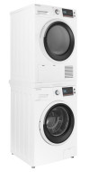 Комплект стиральная и сушильная машина Maunfeld MFWM148WH + MFDM168WH + WM-SK