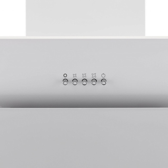 Каминная вытяжка Krona Fiona 600 white PB