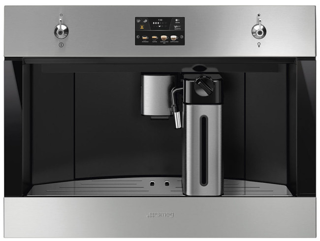 Встраиваемая автоматическая кофемашина Smeg CMS4303XRU Встраиваемая автоматическая кофемашина Smeg CMS4303XRU