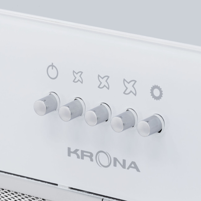 Встраиваемая вытяжка Krona Sintia 600 White PB Встраиваемая вытяжка Krona Sintia 600 White PB