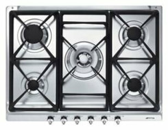 Газовая варочная панель smeg SE70SGH-5
