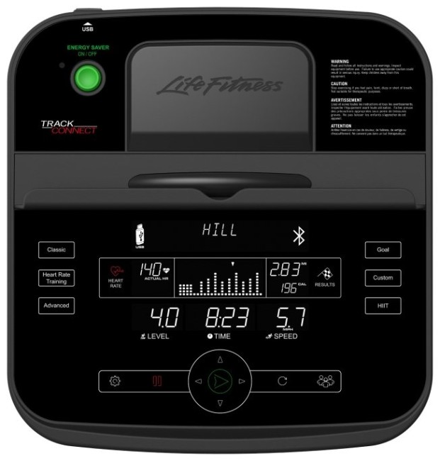 Горизонтальный велотренажер Life Fitness RS3 Track Connect