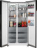 Холодильник WEISSGAUFF WSBS 590 NoFrost Inverter Premium Inox Glass Холодильник WEISSGAUFF WSBS 590 NoFrost Inverter Premium Inox Glass
