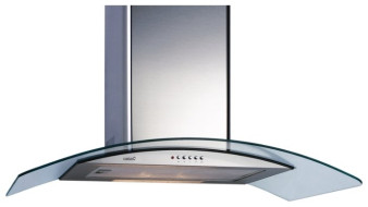 Каминная вытяжка CATA C 600 glass inox H Каминная вытяжка CATA C 600 glass inox H