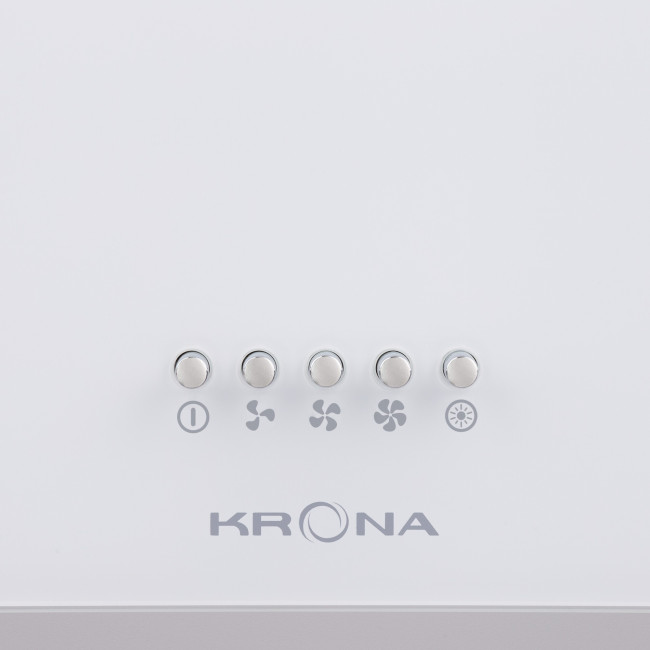 Каминная вытяжка Krona Helga 600 white PB