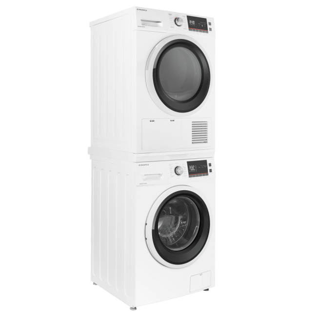 Комплект стиральная и сушильная машина Maunfeld MFWM148WH + MFDM168WHE