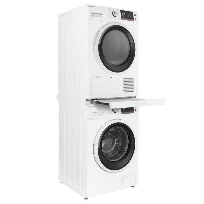 Комплект стиральная и сушильная машина Maunfeld MFWM148WH + MFDM168WHE