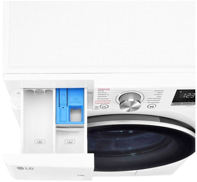 Стиральная машина с сушкой LG F2V5HG1W