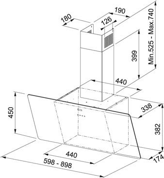 Вытяжка Franke FPJ 915 V WH 110.0361.907 Вытяжка Franke FPJ 915 V WH 110.0361.907