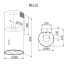Вытяжка Konigin Belle White/White Glass 39