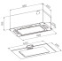 Вытяжка Meferi INBOX60BK MATT GLASS ULTRA