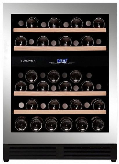 Винный шкаф DUNAVOX DAU-45.125DSS.TO Винный шкаф DUNAVOX DAU-45.125DSS.TO