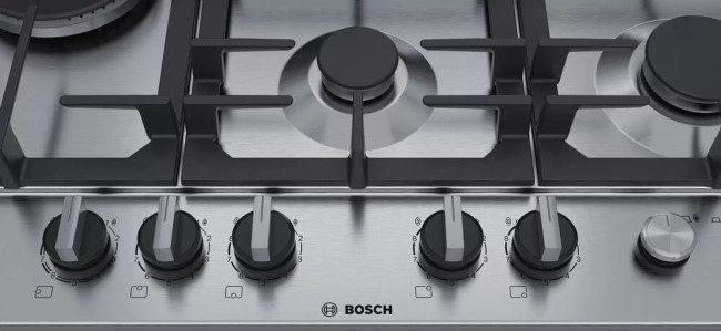 Встраиваемая газовая варочная панель Bosch PCS7A5M90