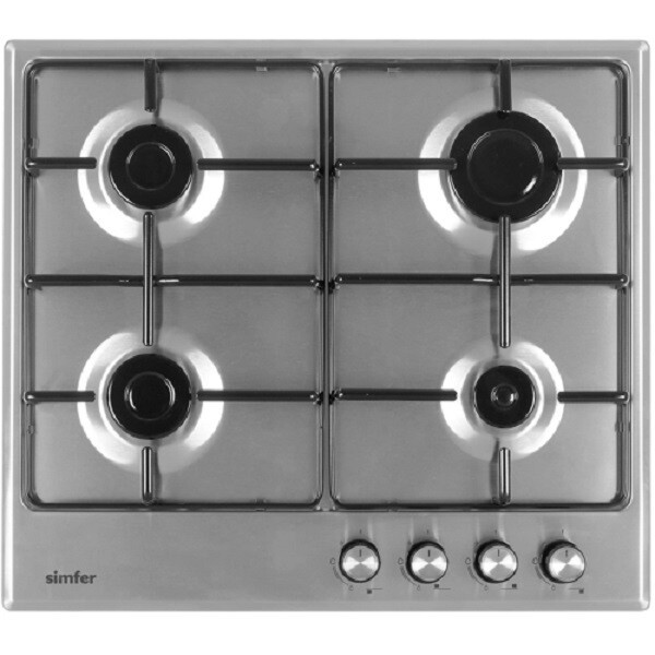 Встраиваемая газовая варочная панель Simfer H60V40B416