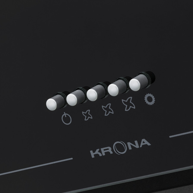 Каминная вытяжка Krona Jina 500 BLACK PB