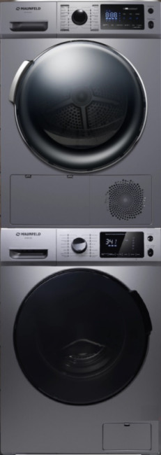 Комплект стиральная и сушильная машина Maunfeld MFWM149S + MFDM169S