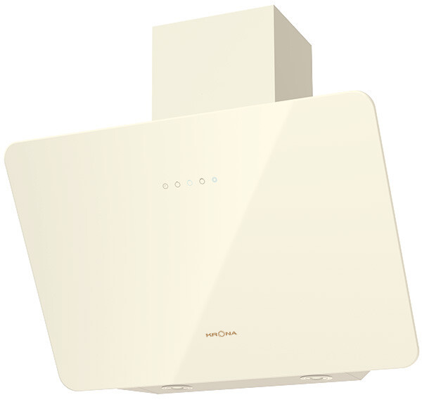 Каминная вытяжка Krona Liora 600 ivory S