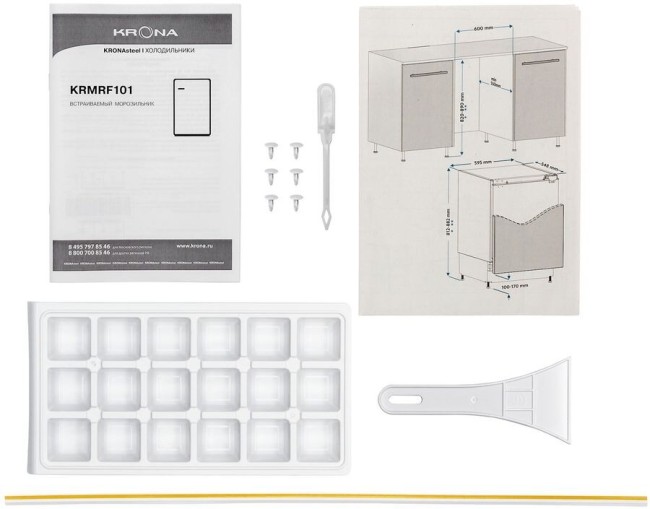 Встраиваемая морозильная камера Krona Kander KRMRF101 Встраиваемая морозильная камера Krona Kander KRMRF101