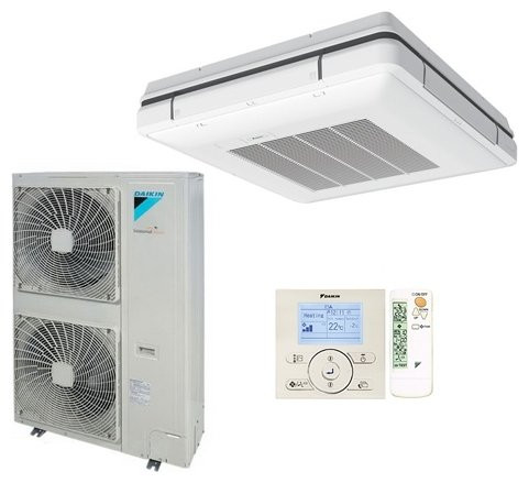 Напольно-потолочный кондиционер Daikin FUQ71C / RQ71BW с зимним комплектом (-30)