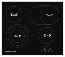 Электрическая варочная панель Zigmund & Shtain CNS 55.6 BX