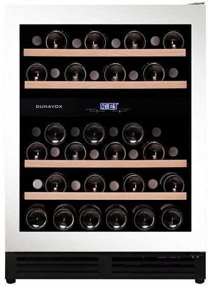 Винный шкаф DUNAVOX DAU-45.125DW.TO