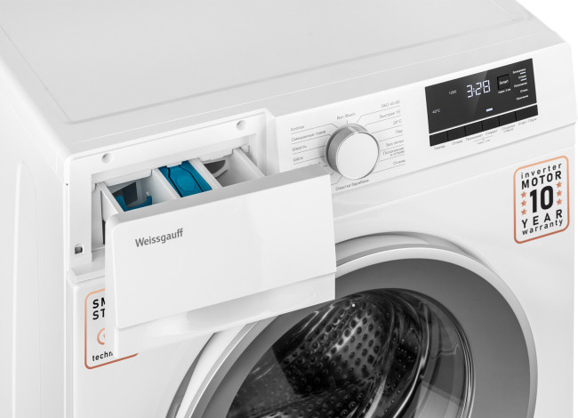 Стиральная машина Weissgauff WM 4527 DC Inverter Steam