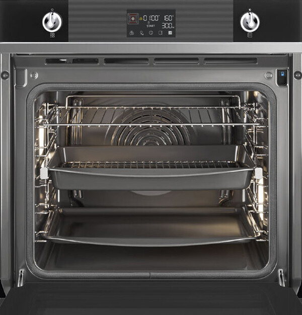 Встраиваемый электрический духовой шкаф Smeg SOP6102S2PN
