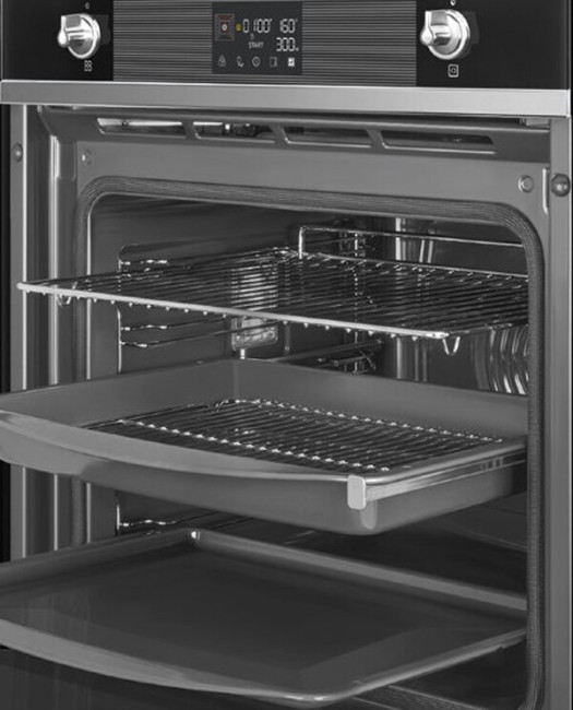 Встраиваемый электрический духовой шкаф Smeg SOP6102S2PN