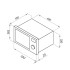 Микроволновая печь MAUNFELD XBMO202S
