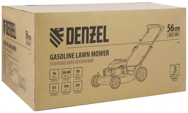 Газонокосилка колесная Denzel GLD-560 58808