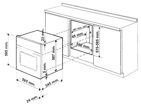 Духовой шкаф Indesit FMR 54 K.A (AN)