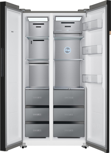 Холодильник Weissgauff Wsbs 590 BeG NoFrost Inverter Premium Холодильник Weissgauff Wsbs 590 BeG NoFrost Inverter Premium